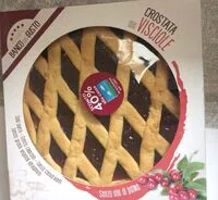 Zuckermenge drin Crostata di confetture alle visciole