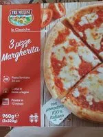 含糖量 3 pizze margherite