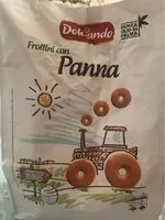 Cantidad de azúcar en Frollini con panna