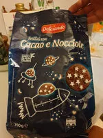 Cantidad de azúcar en Frollini con cacao e nocciole