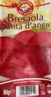Sokerin määrä sisällä Bresaola punta d’anca