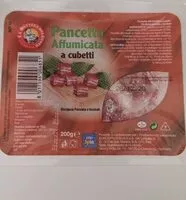 Sokerin määrä sisällä Pancetta Affumicata a cubetti