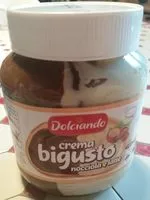 Cantidad de azúcar en Crema bigusto nocciola e latte