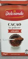 Cantidad de azúcar en Cacao in polvere amaro