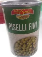 Zuckermenge drin Piselli fini