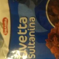 Sokerin määrä sisällä Uvetta sultanina