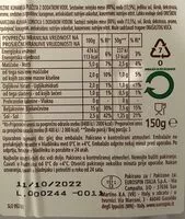 Sokerin määrä sisällä Spalla cotta