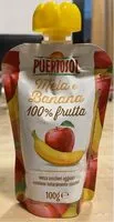 Suhkru kogus sees Mela e banana 100% frutta