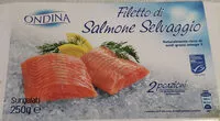 入っている砂糖の量 Filetto di Salmone Selvaggio - Ondina