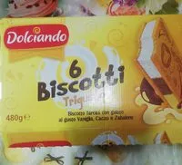 Cantidad de azúcar en Biscotti trigusto gelato