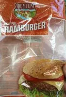 Amount of sugar in Pane per hamburger