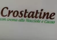 Zuckermenge drin Crostatine con crema di nocciole e cacao