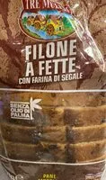 含糖量 Filone a fette farina di segale