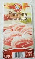 Sokerin määrä sisällä Pancetta arrotolata