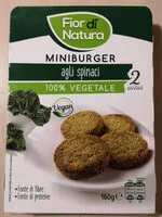 Sokerin määrä sisällä Miniburger