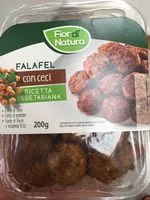 Sokerin määrä sisällä Falafel con Ceci