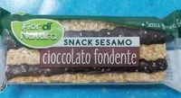 Sokerin määrä sisällä Snack sesamo cioccolato fondente
