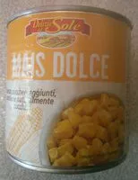 Zuckermenge drin Mais Dolce