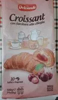 Zuckermenge drin Croissant con farcitura alla ciliegia