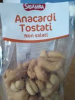 Suhkru kogus sees Anacardi tostati