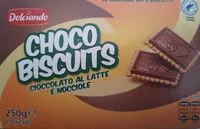Cantidad de azúcar en Choco biscuits