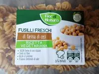चीनी की मात्रा Fusilli freschi di farina di ceci