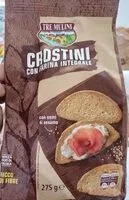 含糖量 Crostini con farina integrale