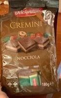 Jumlah gula yang masuk Cremini nocciola