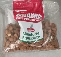 Suhkru kogus sees Mandorle sgusciate