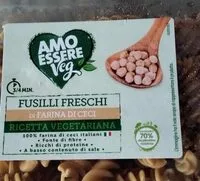 चीनी की मात्रा Fusilli freschi di farina di ceci