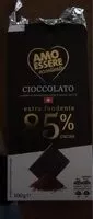Amount of sugar in cioccolato extra fondente 85%