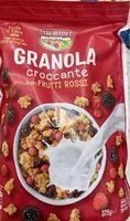 含糖量 Granola croccante con frutti rossi