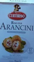 Suhkru kogus sees Riso per arancini