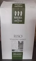 Suhkru kogus sees Riso vialone nano