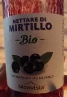 Количество сахара в Nettare di mirtillo bio