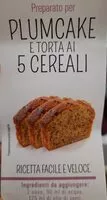 Cantidad de azúcar en Preparato per plumcake ai 5 cereali