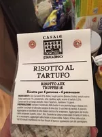 चीनी की मात्रा Risotto al Tartufo