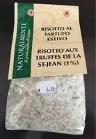 Amount of sugar in Risotto al tartufo estivo