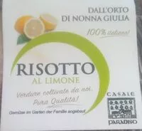 चीनी की मात्रा Risotto al limone