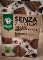 Quantité de sucre dans Senza Zuccheri Frollini Cacao & Nocciole