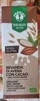 入っている砂糖の量 Bevanda di avena con cacao