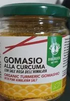 Quantité de sucre dans Gomasio alla curcuma con sale rosa dell'Himalaya