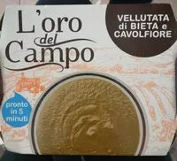Sokerin määrä sisällä L'oro del campo vellutata