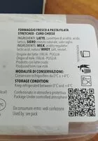 Quantité de sucre dans Deliziosa solo latte pugliese