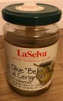 Количество сахара в Olive "Bella di Cerignola"