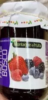 入っている砂糖の量 Confettura extra di frutti di bosco