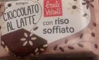 İçindeki şeker miktarı Cioccolato al latte con riso soffiato