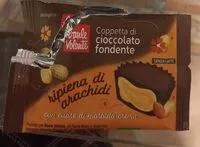 Sokerin määrä sisällä Coppetta di cioccolato fondente