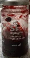 Amount of sugar in Si essenziali Composta frutti di bosco