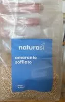 Sokerin määrä sisällä Amaranto soffiato